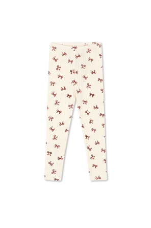 Cotton baby pants with print