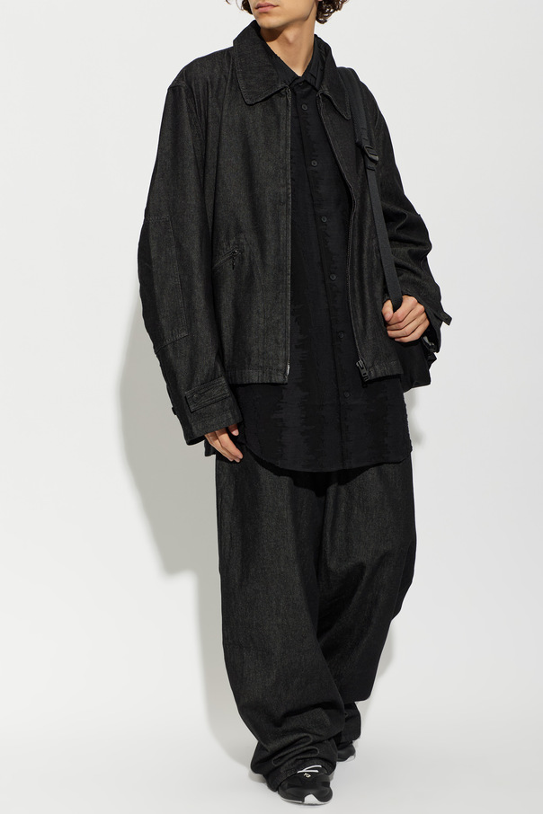 Y-3 Locker geschnittene Jeans