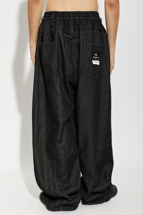 Y-3 Locker geschnittene Jeans