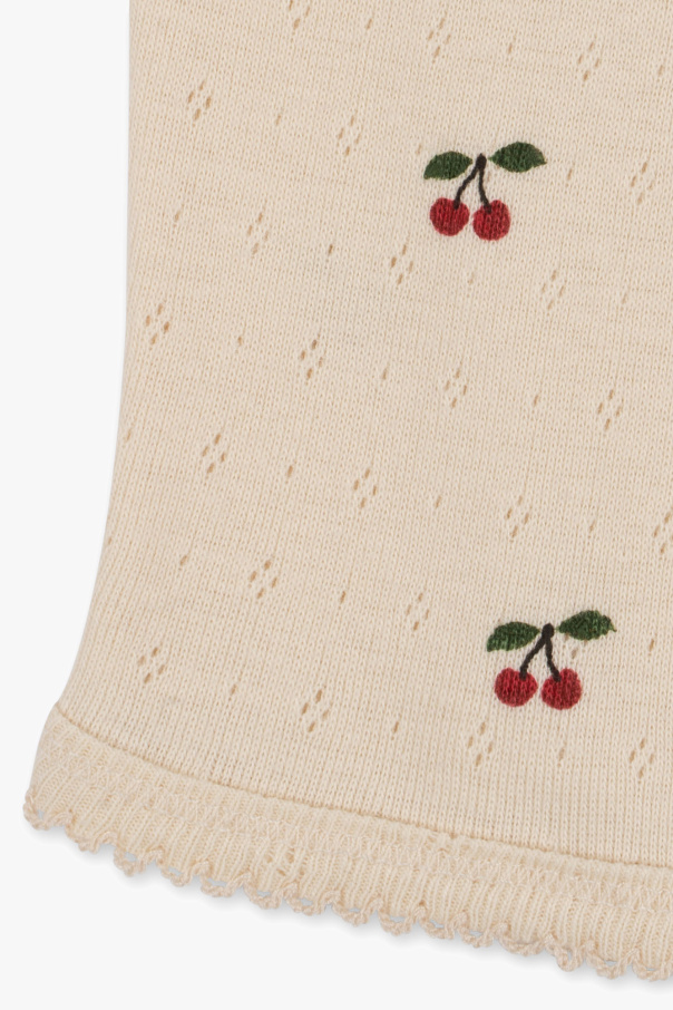 Konges Sløjd Leggings with cherry motif