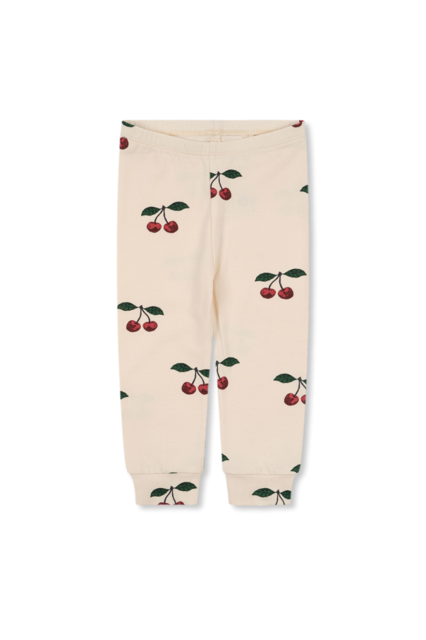 Konges Sløjd Leggings with cherry motif