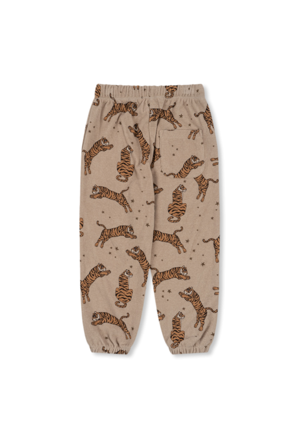 Konges Sløjd ‘Itty’ trousers with animal motif