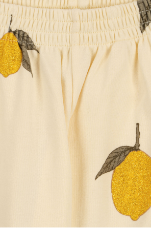 Konges Sløjd ‘Malli’ trousers with lemon motif