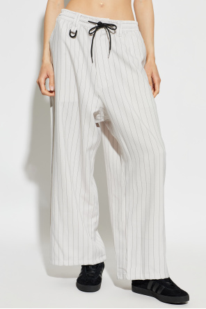 Y-3 Pantalones de raya