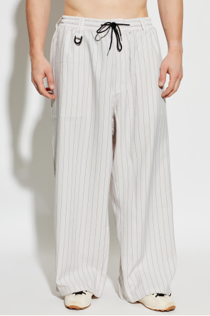 Y-3 Pantalones de raya