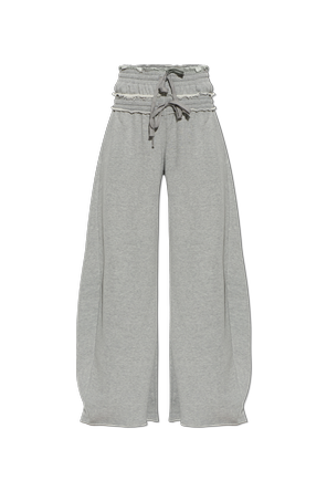 Wide-leg sweatpants