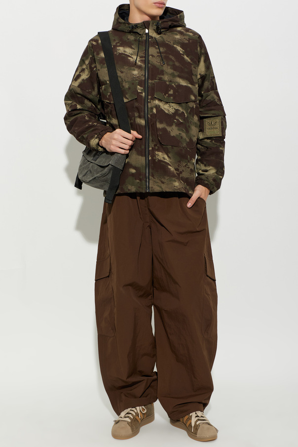 ADIDAS Performance Dark brown cargo pants