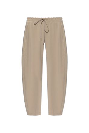 Wide-leg sweatpants