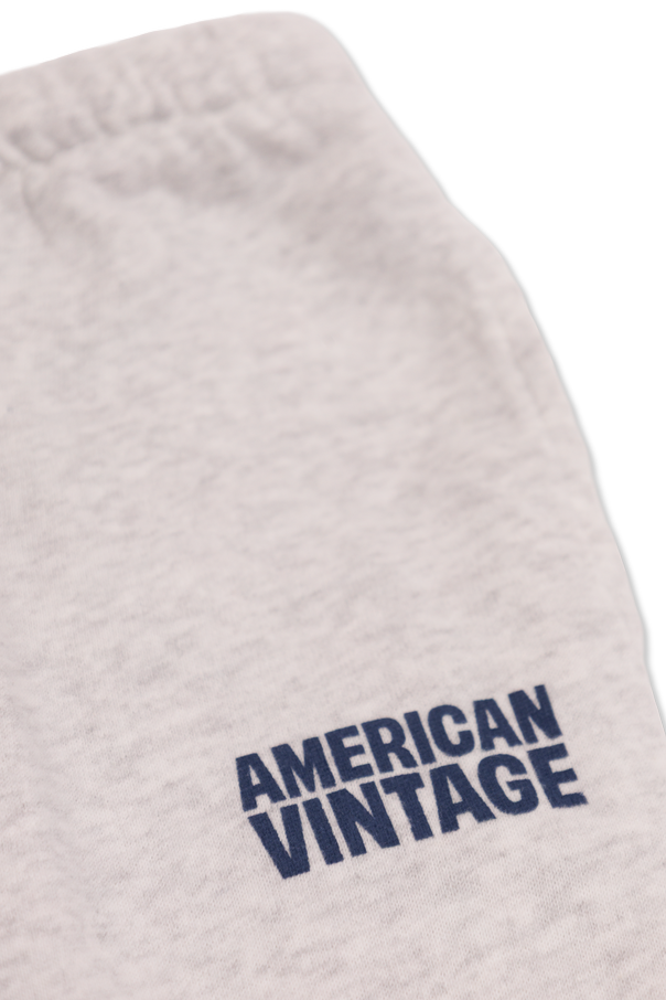 American Vintage Kids Sweatpants with logo