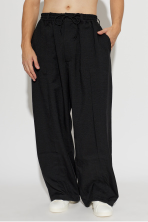 Y-3 Pantalones de pierna ancha