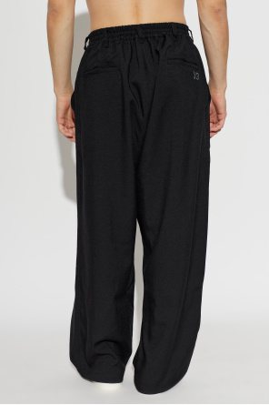 Y-3 Pantalones de pierna ancha