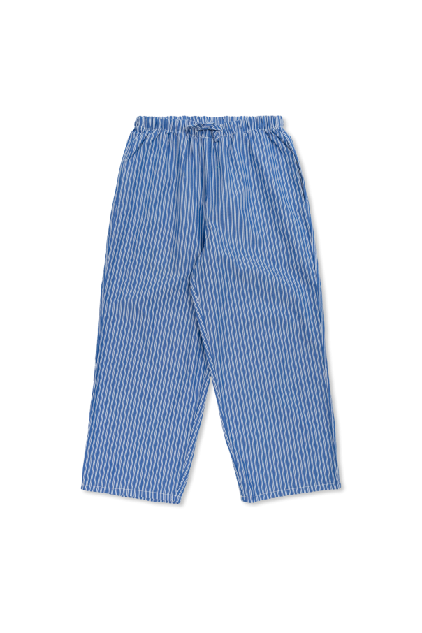 American Vintage Kids Spodnie ze wzorem w pasy