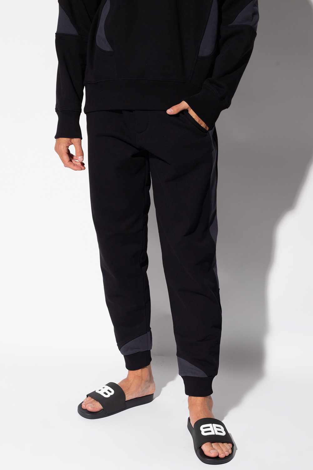 Helmut Lang Logo-appliquéd sweatpants