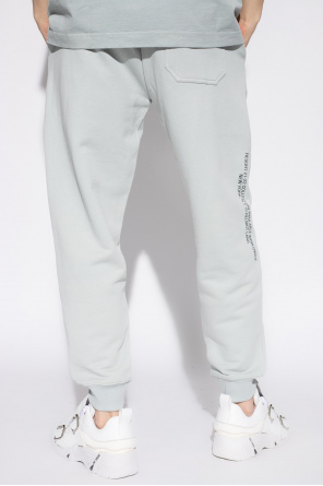 Helmut Lang heart-print silk pyjama shorts Weiß