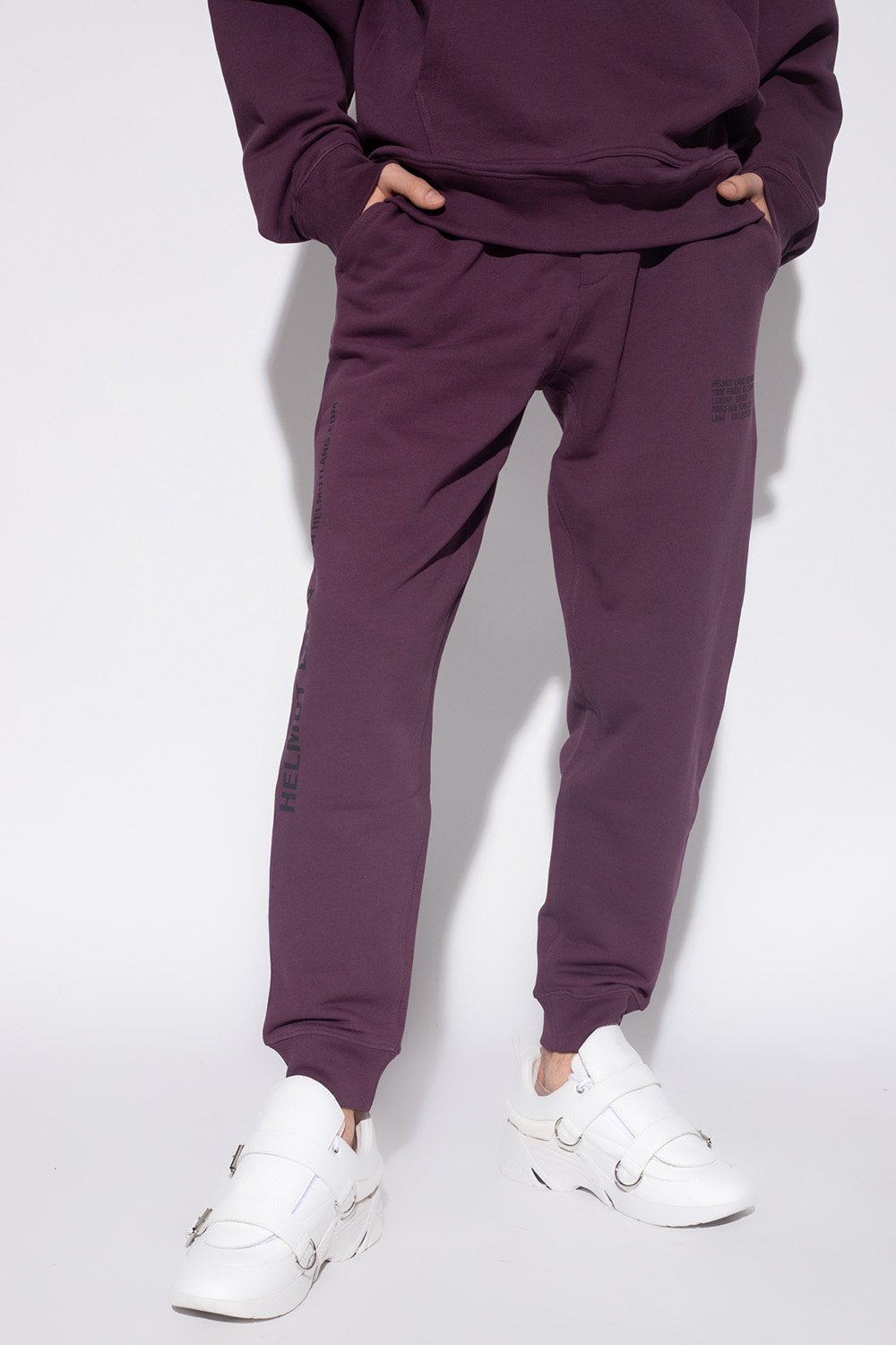 Helmut Lang Sweatpants with logo