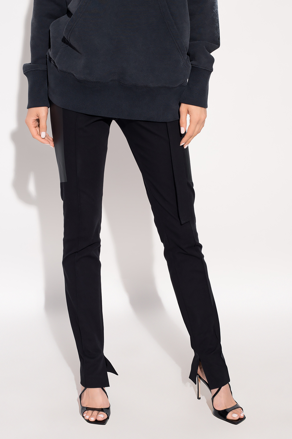 Helmut Lang Trousers with belt