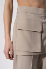 Helmut Lang Pleat-front trousers