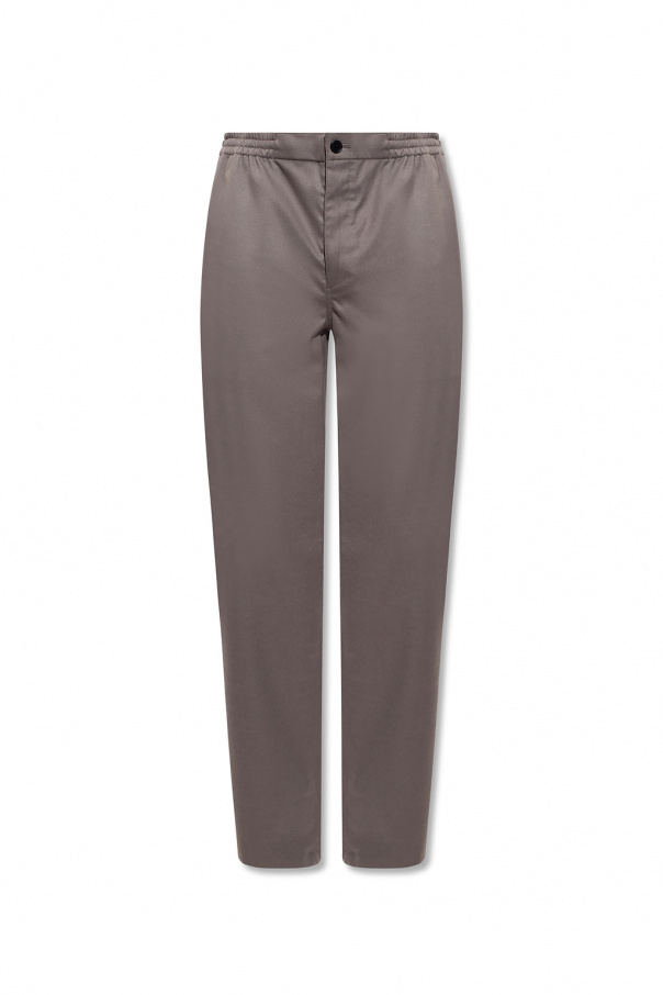 Theory track trousers with pockets