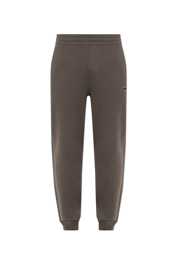 Sweatpants with printed logo od Moncler