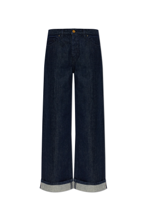 Wide-leg jeans od Moncler