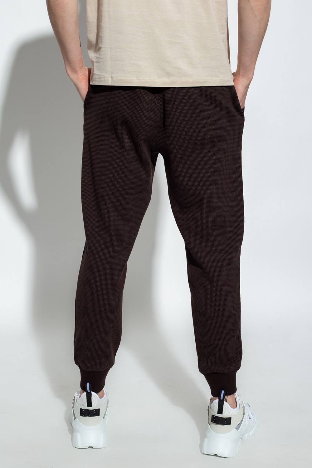 Theory Waffle-knit sweatpants