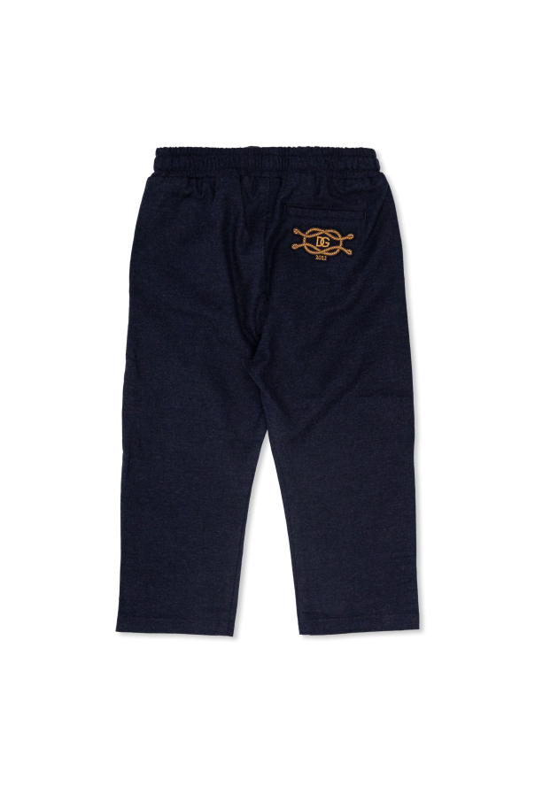 Dolce & Gabbana Kids Bavlnené nohavice