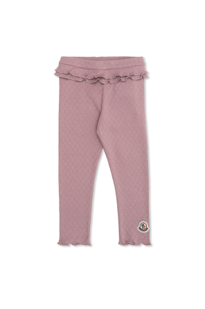 Legginsy z naszywką z logo