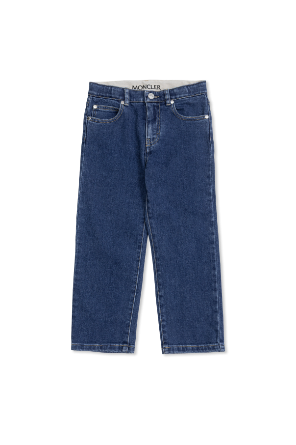 Straight-leg jeans od Moncler Enfant