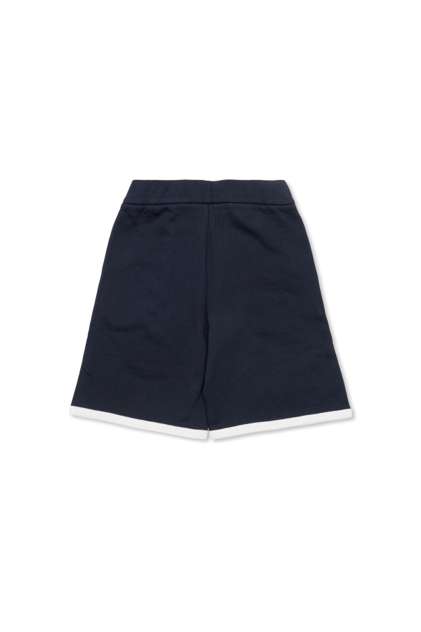 Moncler Enfant Shorts with logo patch
