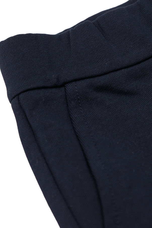 Moncler Enfant Shorts with logo patch