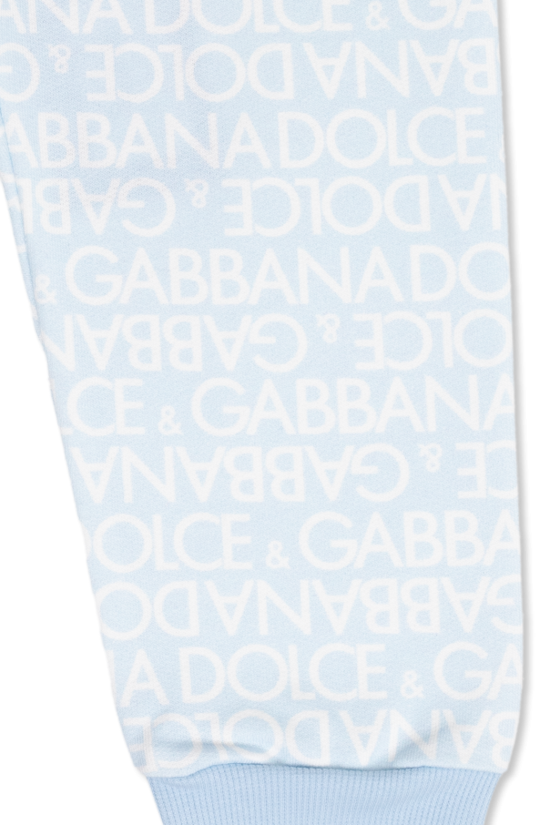 Dolce smanicato & Gabbana Kids Sweatpants with logo