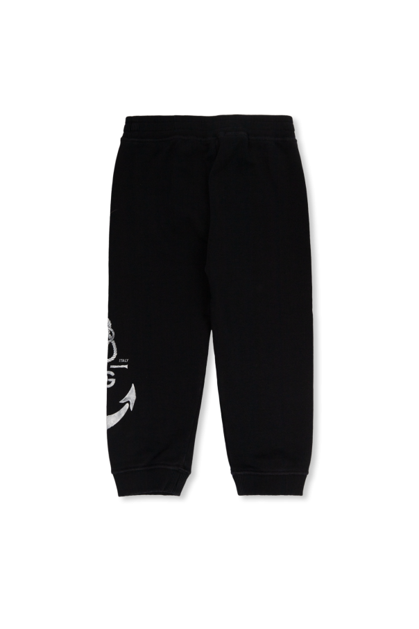 dolce & gabbana quilted small bag Sweatpants with logo
