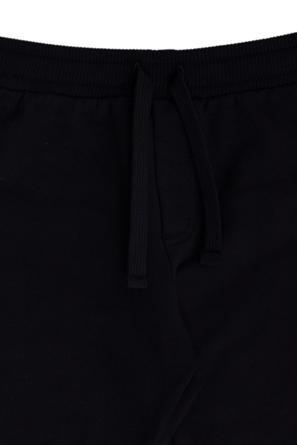 Dolce & Gabbana patchwork jacquard hoodie Logo-printed sweatpants