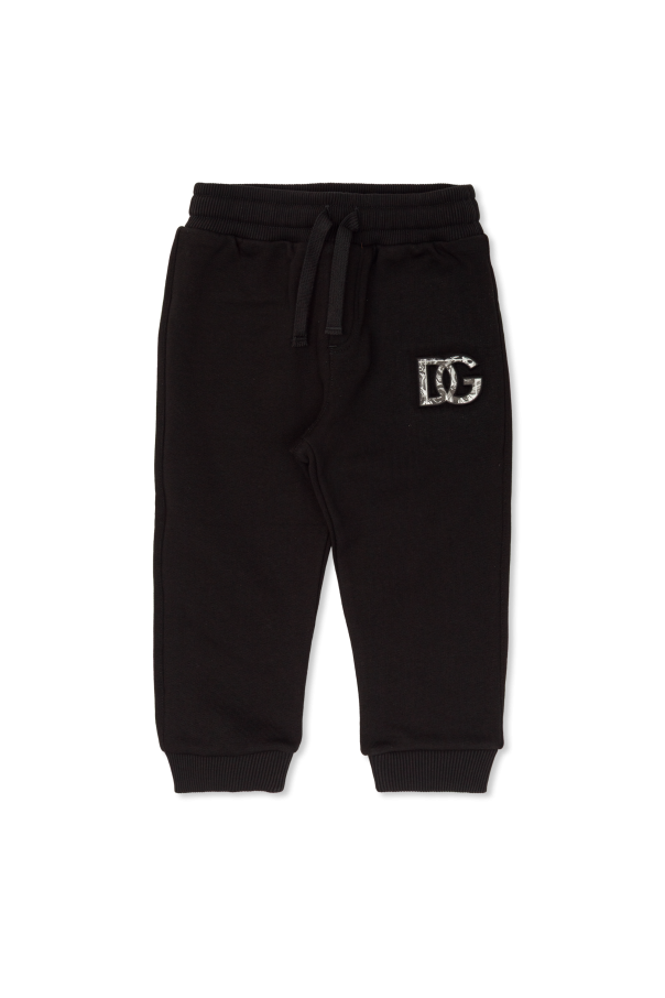 Sweatpants with logo od Dolce & Gabbana Kids