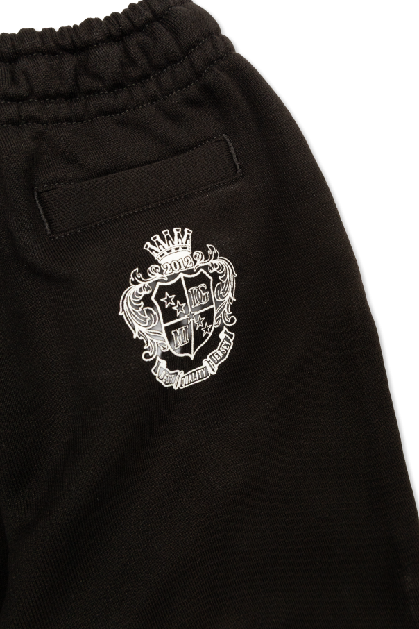 Dolce & Gabbana Kids Pantalones de chándal con estampado