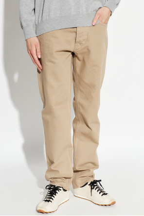 Stone Island Jeans with logo patch