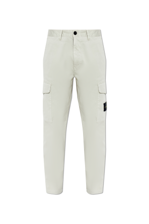 Pantalones tipo 'Cargo' con parche de logo