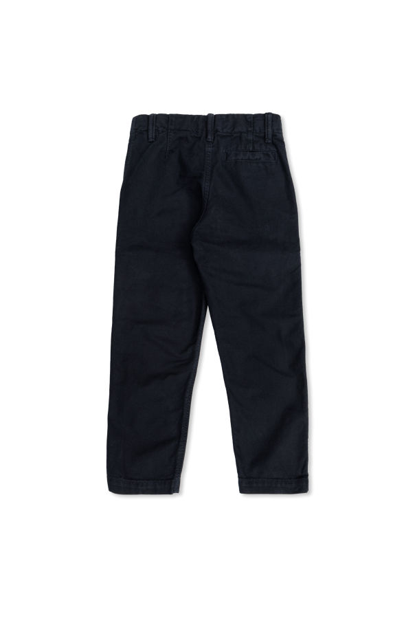 Stone Island Junior Jeansy z naszywką logo