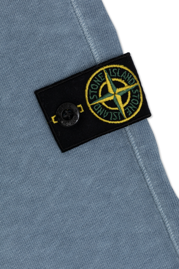 Stone Island Junior Spodnie dresowe z logo