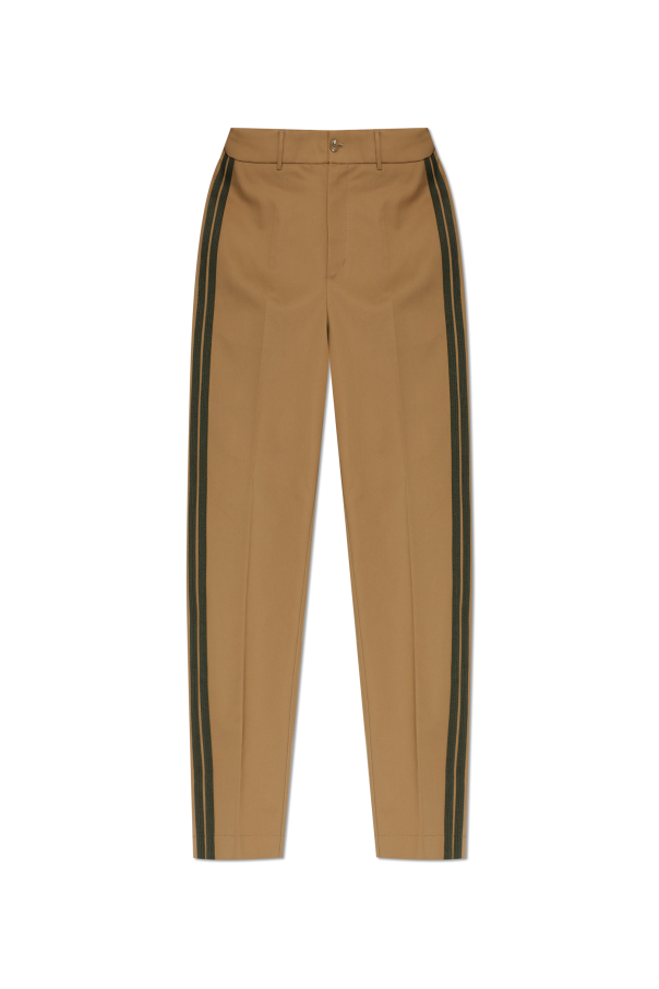 Trousers with side stripes od Moncler