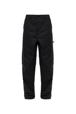 Pantalones con parche de logo