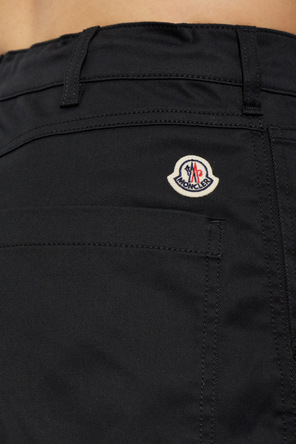Moncler Calças com remendo de logótipo