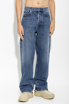 Moncler Jeans mit Logo-Patch