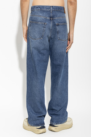 Moncler Jeans mit Logo-Patch