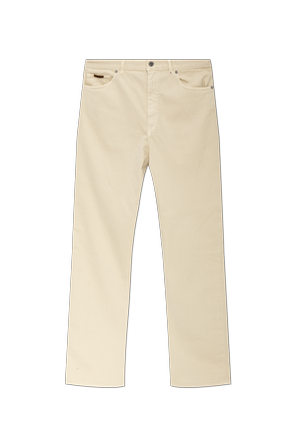 Jeans com patch de logótipo