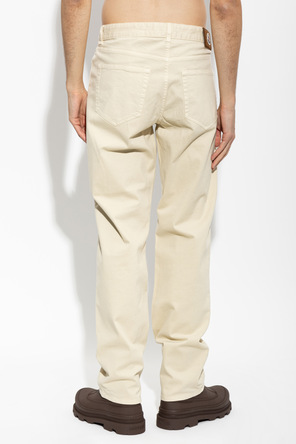 Moncler Jeans com patch de logótipo