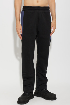 Moncler Pantaloni de trening cu aplicație logo