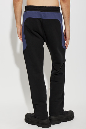 Moncler Pantaloni de trening cu aplicație logo