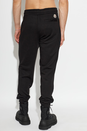 Moncler Pants with logo patch