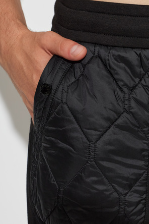 Moncler Pants with logo patch